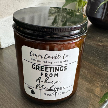 Coyer Candle 9 oz –  Flowers From The Heart Auburn, Auburn MI
