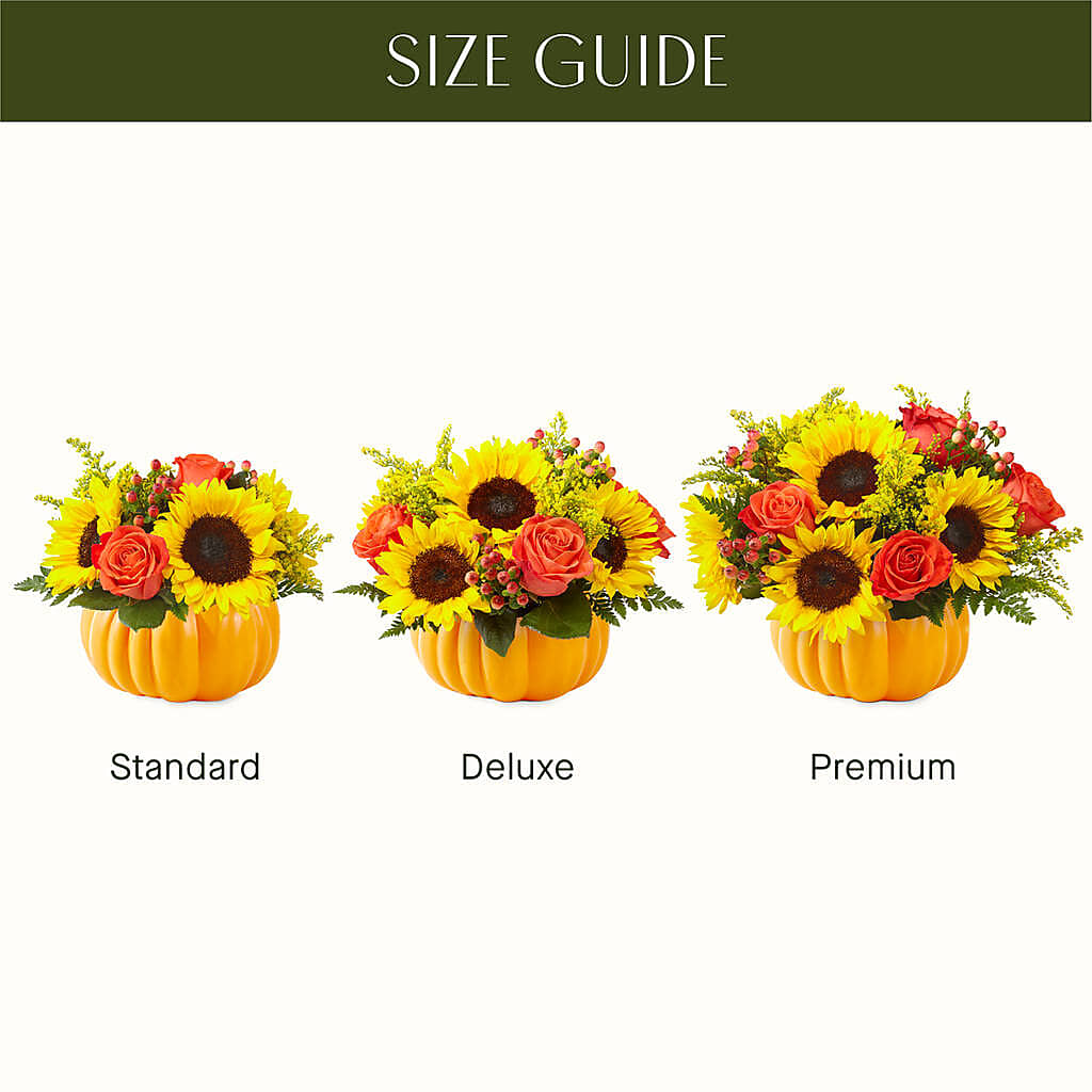 Pick of the Patch Pumpkin Bouquet –  Flowers From The Heart Auburn, Auburn MI