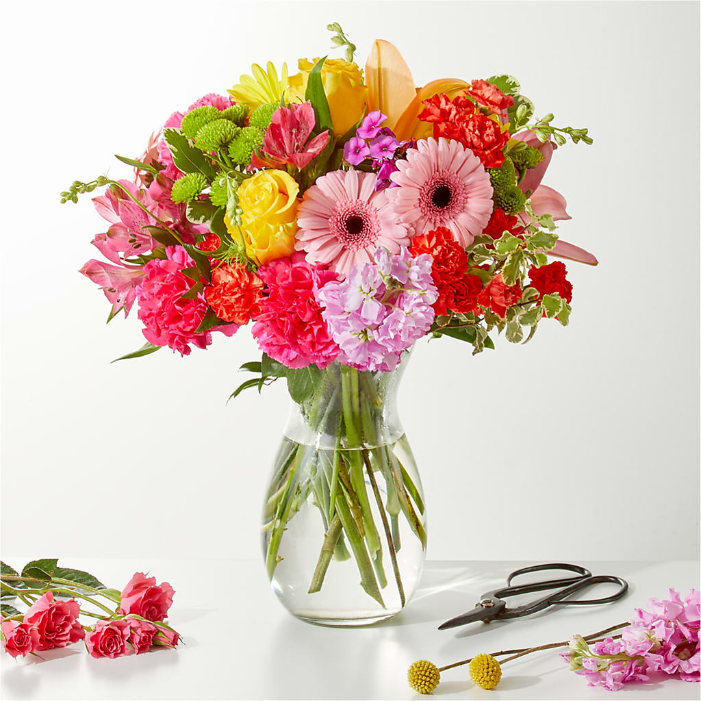 Cue the Confetti - A Florist Original –  Flowers From The Heart Auburn, Auburn MI