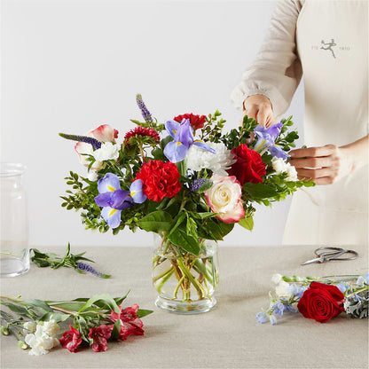 Star Spangled - A Florist Original –  Flowers From The Heart Auburn, Auburn MI