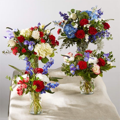 Star Spangled - A Florist Original –  Flowers From The Heart Auburn, Auburn MI