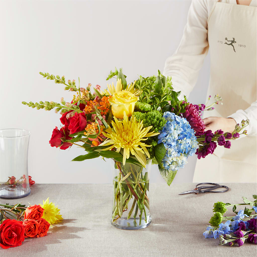 Summer Spectra - A Florist Original –  Flowers From The Heart Auburn, Auburn MI