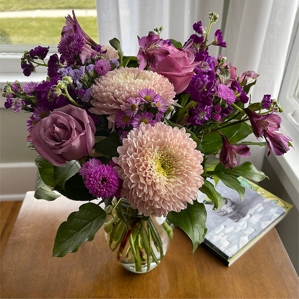 Ultraviolet Bouquet –  Flowers From The Heart Auburn, Auburn MI