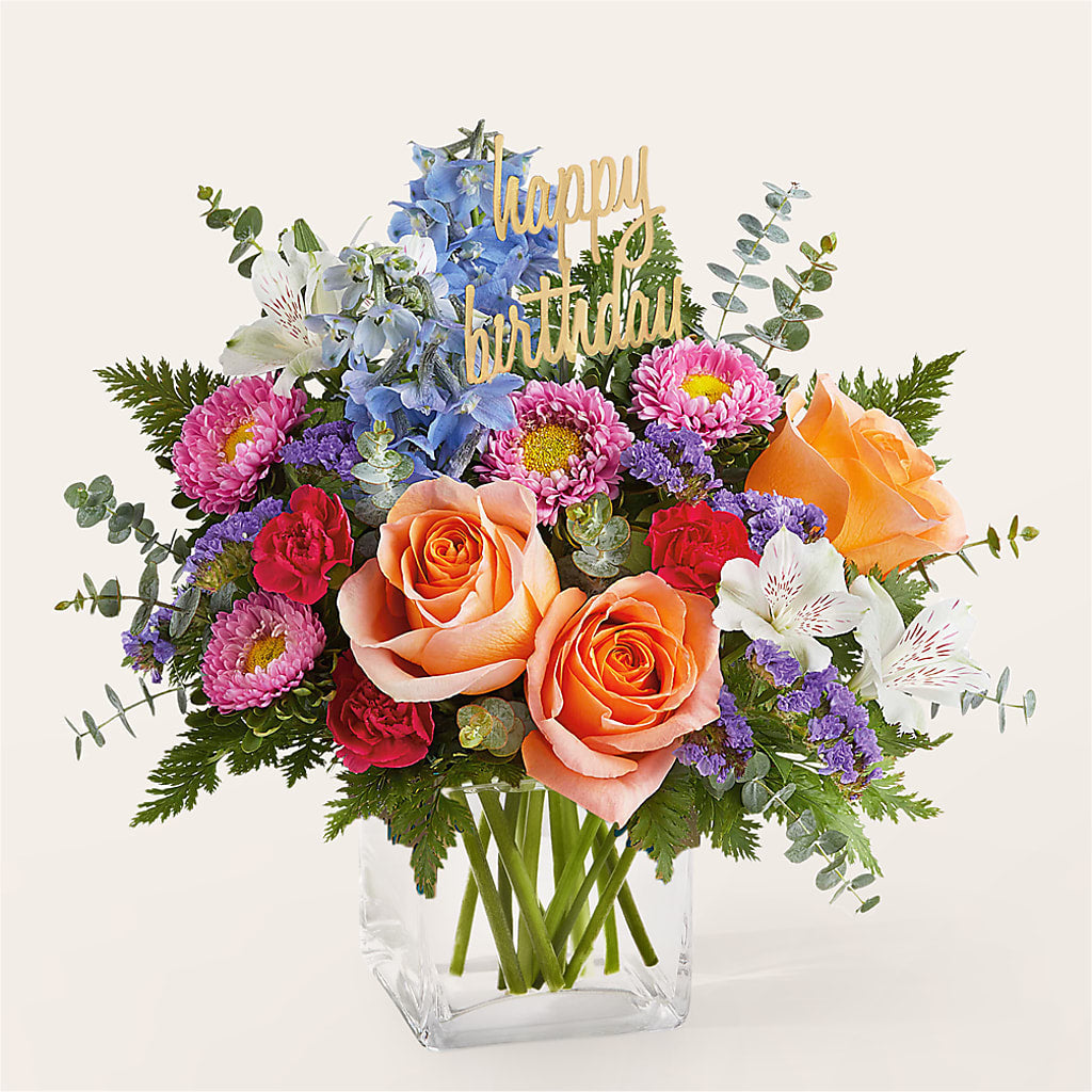 Birthday Bash Bouquet –  Flowers From The Heart Auburn, Auburn MI