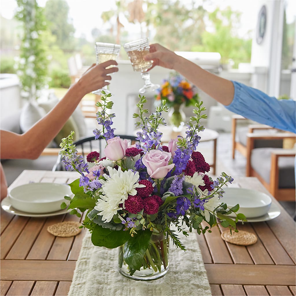 Violet Frost Bouquet –  Flowers From The Heart Auburn, Auburn MI