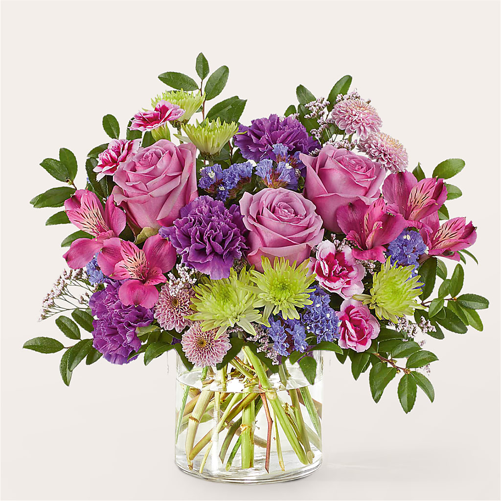 Glass Half Full Bouquet –  Flowers From The Heart Auburn, Auburn MI