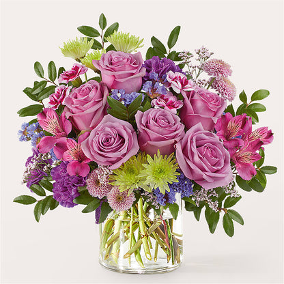 Glass Half Full Bouquet –  Flowers From The Heart Auburn, Auburn MI