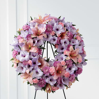 Beloved Friend Wreath –  Flowers From The Heart Auburn, Auburn MI
