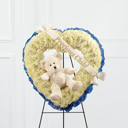 Precious Child Standing Heart –  Flowers From The Heart Auburn, Auburn MI