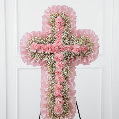 Angel's Cross Easel –  Flowers From The Heart Auburn, Auburn MI