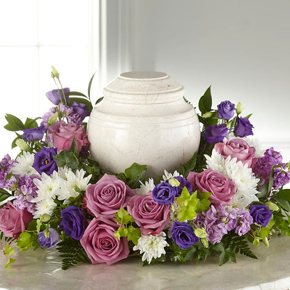 Blooming Sympathy Cremation Adornment –  Flowers From The Heart Auburn, Auburn MI