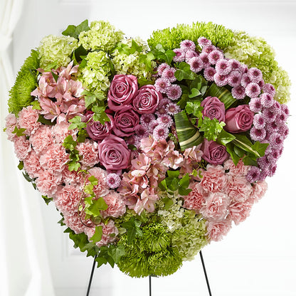 Heartwarming Standing Heart –  Flowers From The Heart Auburn, Auburn MI