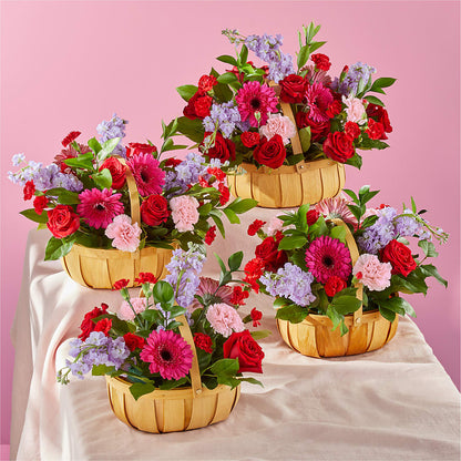 Pink Picnic Basket –  Flowers From The Heart Auburn, Auburn MI