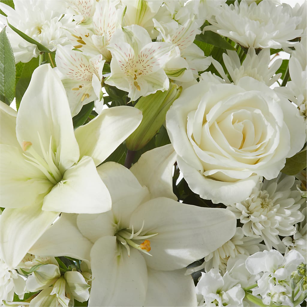 Peaceful Reflections Arrangement –  Flowers From The Heart Auburn, Auburn MI