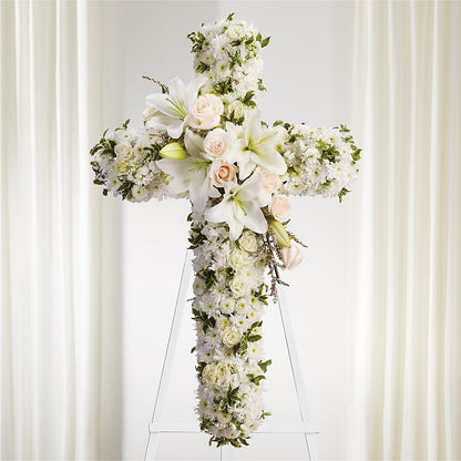 Spiritual Guidance Standing Spray –  Flowers From The Heart Auburn, Auburn MI
