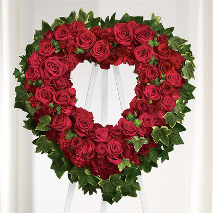 Wholehearted Standing Spray –  Flowers From The Heart Auburn, Auburn MI