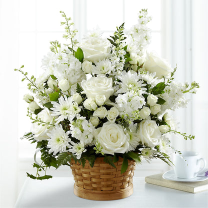 Heartfelt Condolences Arrangement –  Flowers From The Heart Auburn, Auburn MI