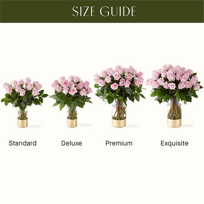 Picture Perfect Pink Rose Bouquet –  Flowers From The Heart Auburn, Auburn MI