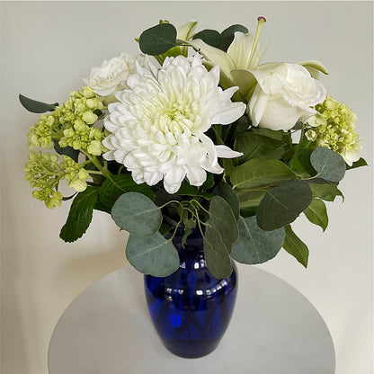 Snowy Dreams Bouquet –  Flowers From The Heart Auburn, Auburn MI