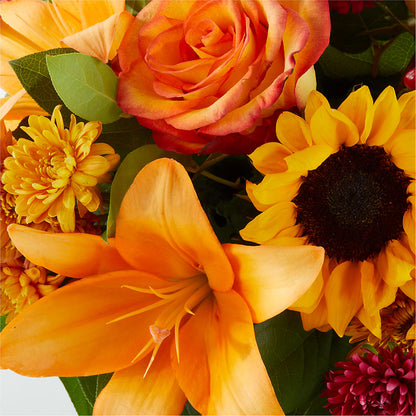 Grateful Centerpiece –  Flowers From The Heart Auburn, Auburn MI