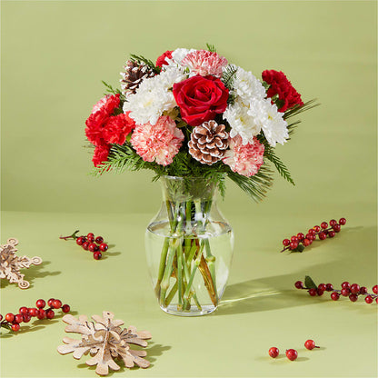 Candy Cane Lane Bouquet –  Flowers From The Heart Auburn, Auburn MI