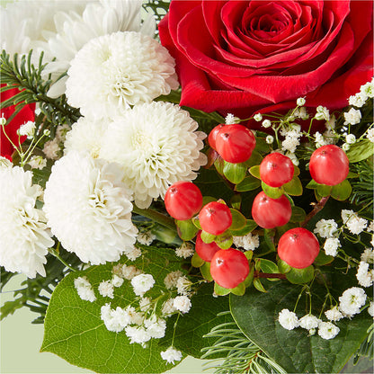 Chance of Flurries Bouquet –  Flowers From The Heart Auburn, Auburn MI