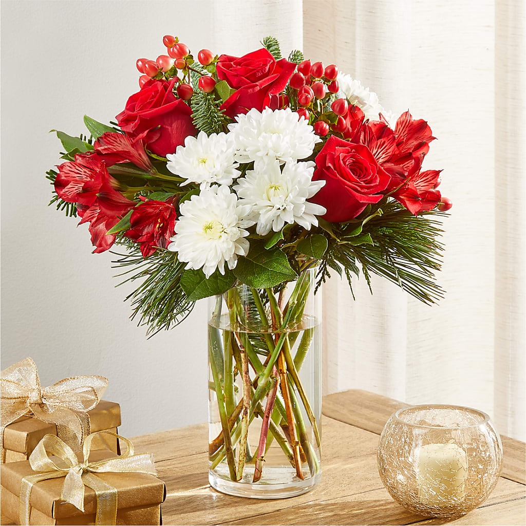 Letters to Santa Bouquet –  Flowers From The Heart Auburn, Auburn MI