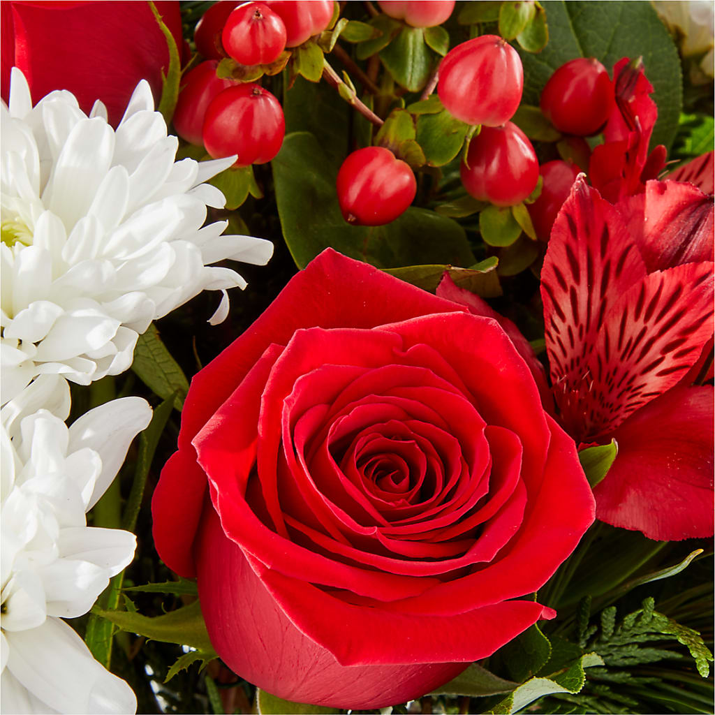 Letters to Santa Bouquet –  Flowers From The Heart Auburn, Auburn MI
