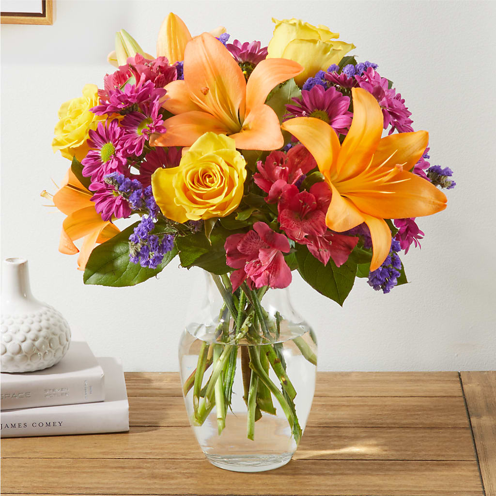 Colorful Visions Bouquet –  Flowers From The Heart Auburn, Auburn MI