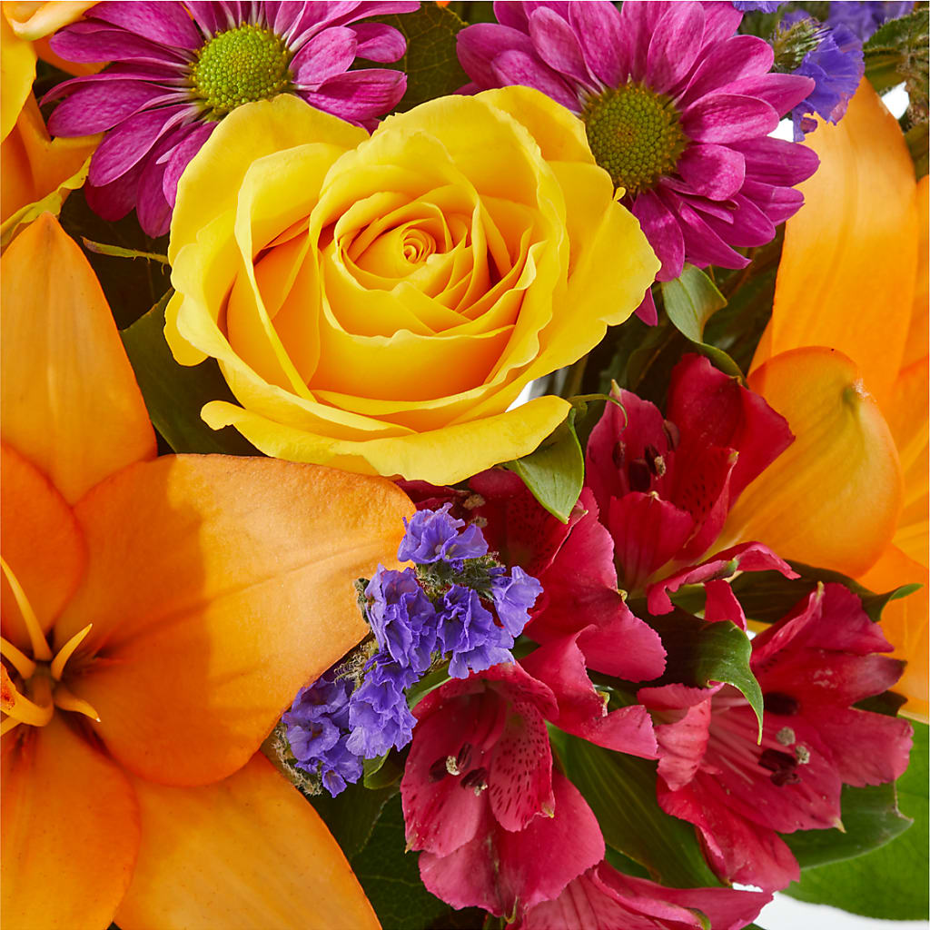 Colorful Visions Bouquet –  Flowers From The Heart Auburn, Auburn MI