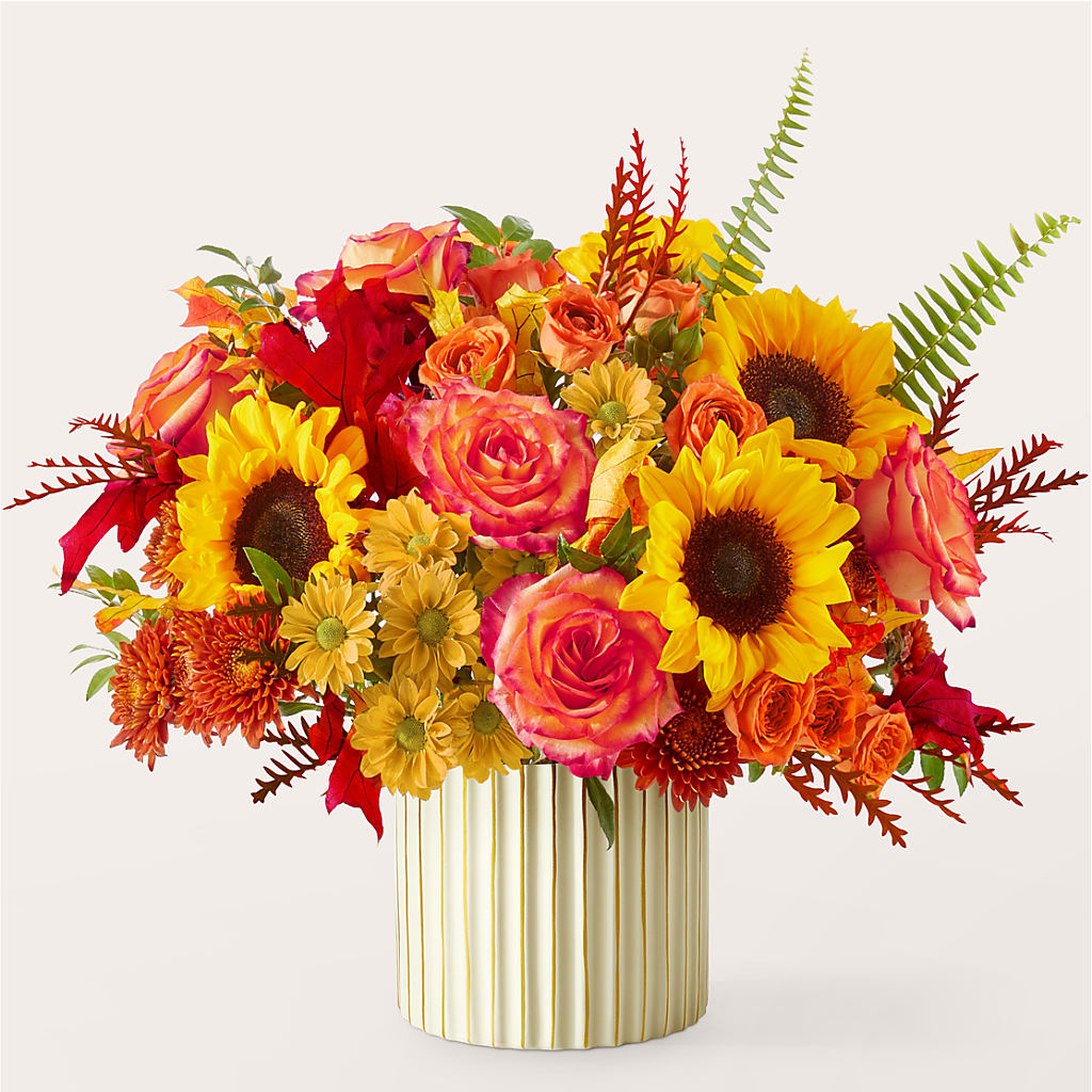 Fall Campfire Bouquet –  Flowers From The Heart Auburn, Auburn MI