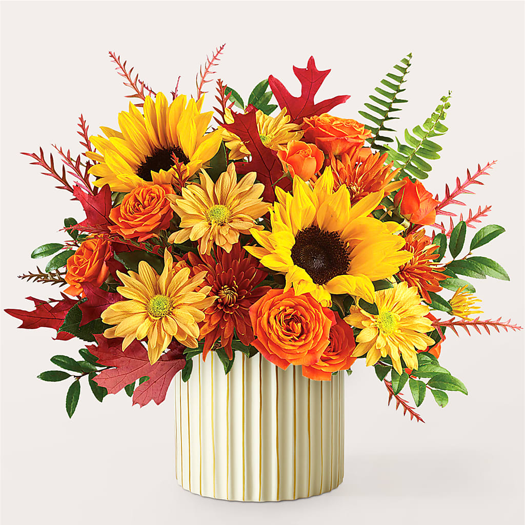 Fall Campfire Bouquet –  Flowers From The Heart Auburn, Auburn MI