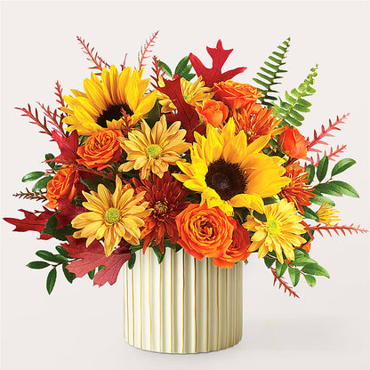 Fall Campfire Bouquet –  Flowers From The Heart Auburn, Auburn MI