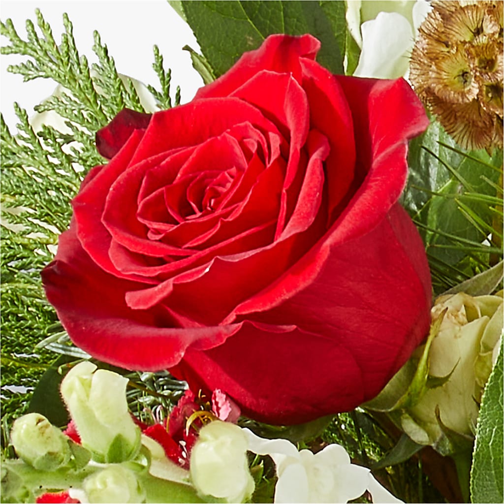Deck the Halls Bouquet –  Flowers From The Heart Auburn, Auburn MI