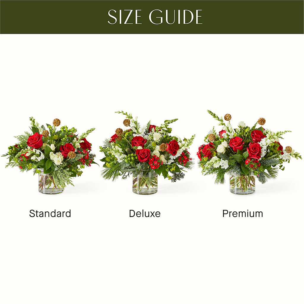 Deck the Halls Bouquet –  Flowers From The Heart Auburn, Auburn MI