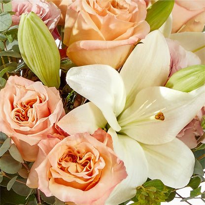 Grapefruit Splash Bouquet –  Flowers From The Heart Auburn, Auburn MI