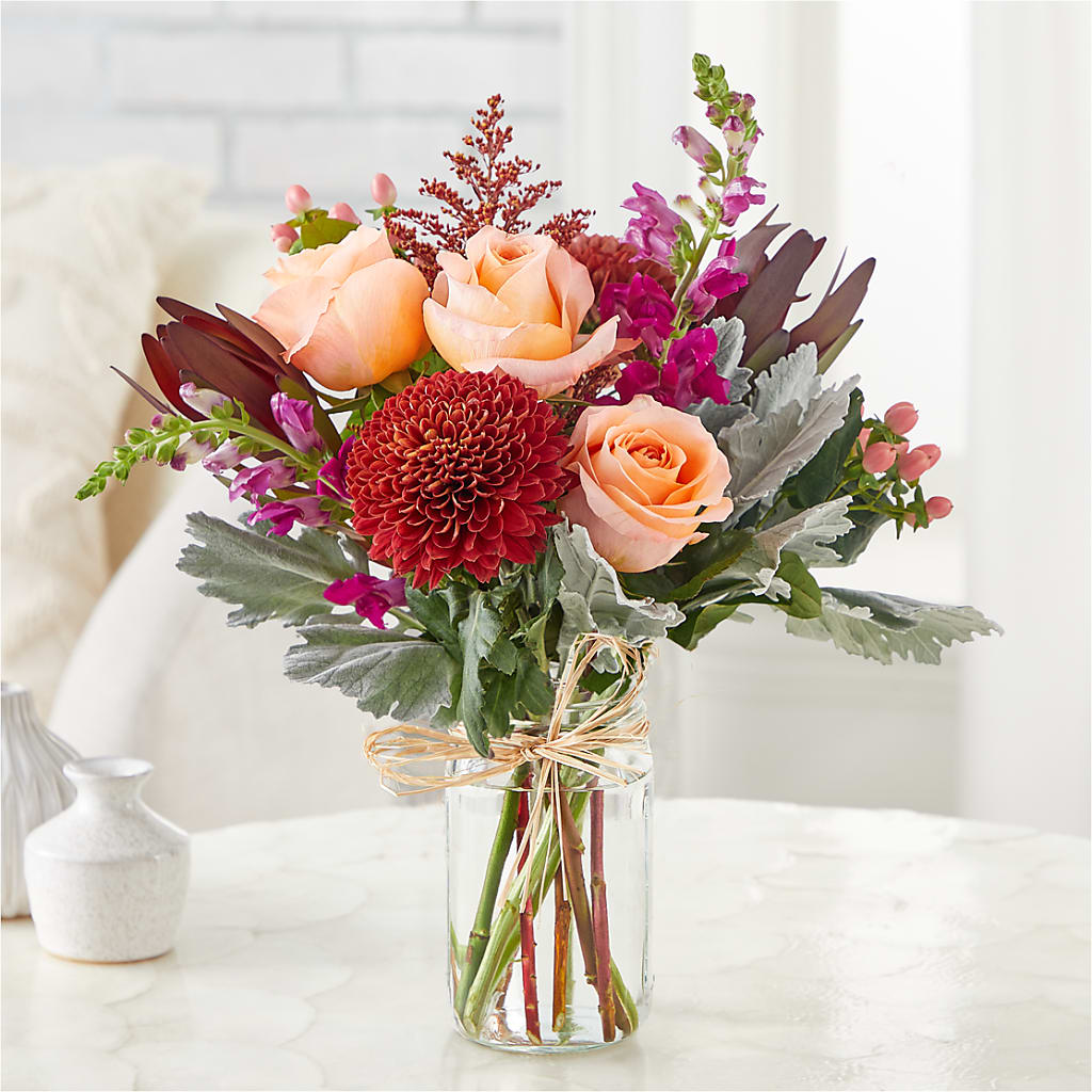 Moody Hues Bouquet –  Flowers From The Heart Auburn, Auburn MI