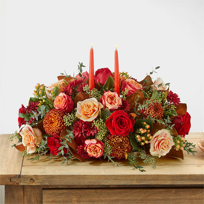 Gather Near Centerpiece –  Flowers From The Heart Auburn, Auburn MI
