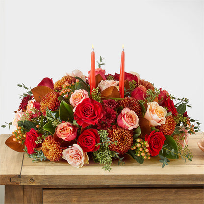 Gather Near Centerpiece –  Flowers From The Heart Auburn, Auburn MI