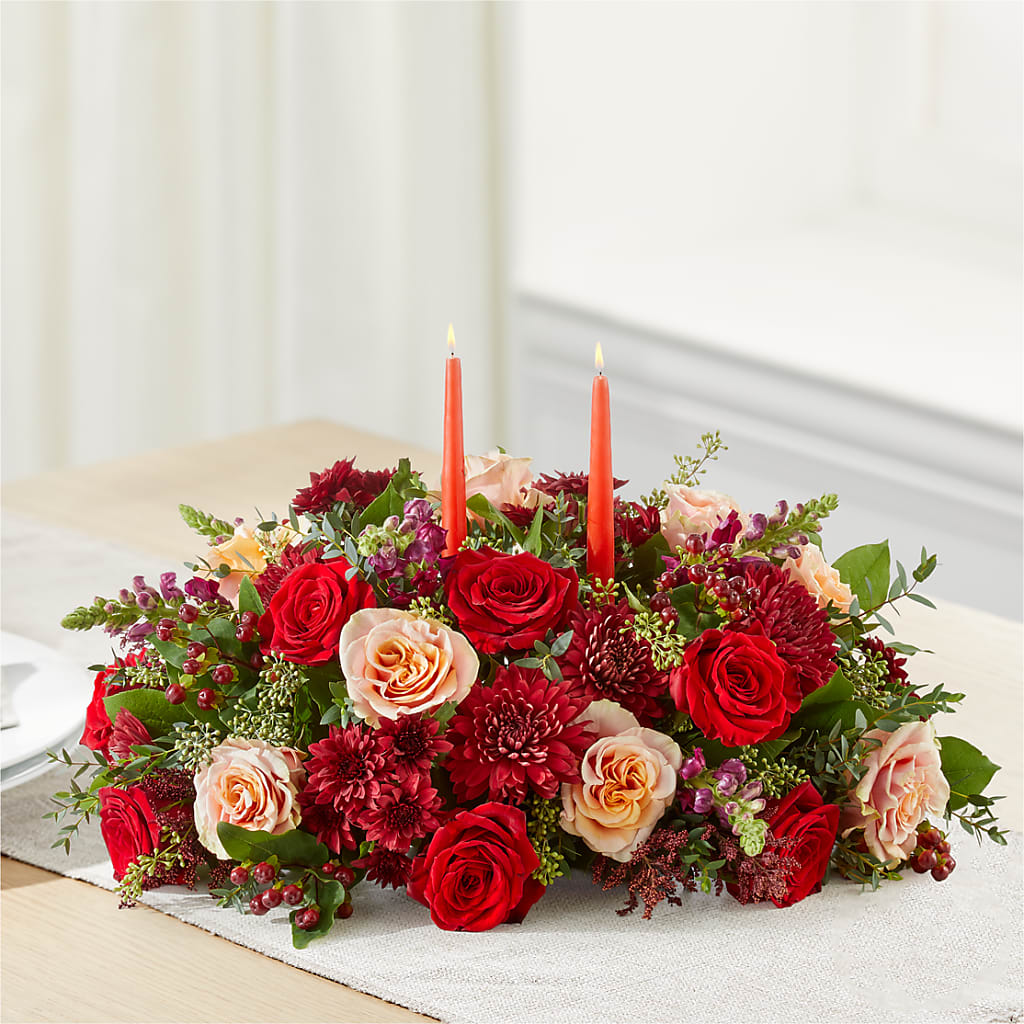 Most Thankful Centerpiece –  Flowers From The Heart Auburn, Auburn MI