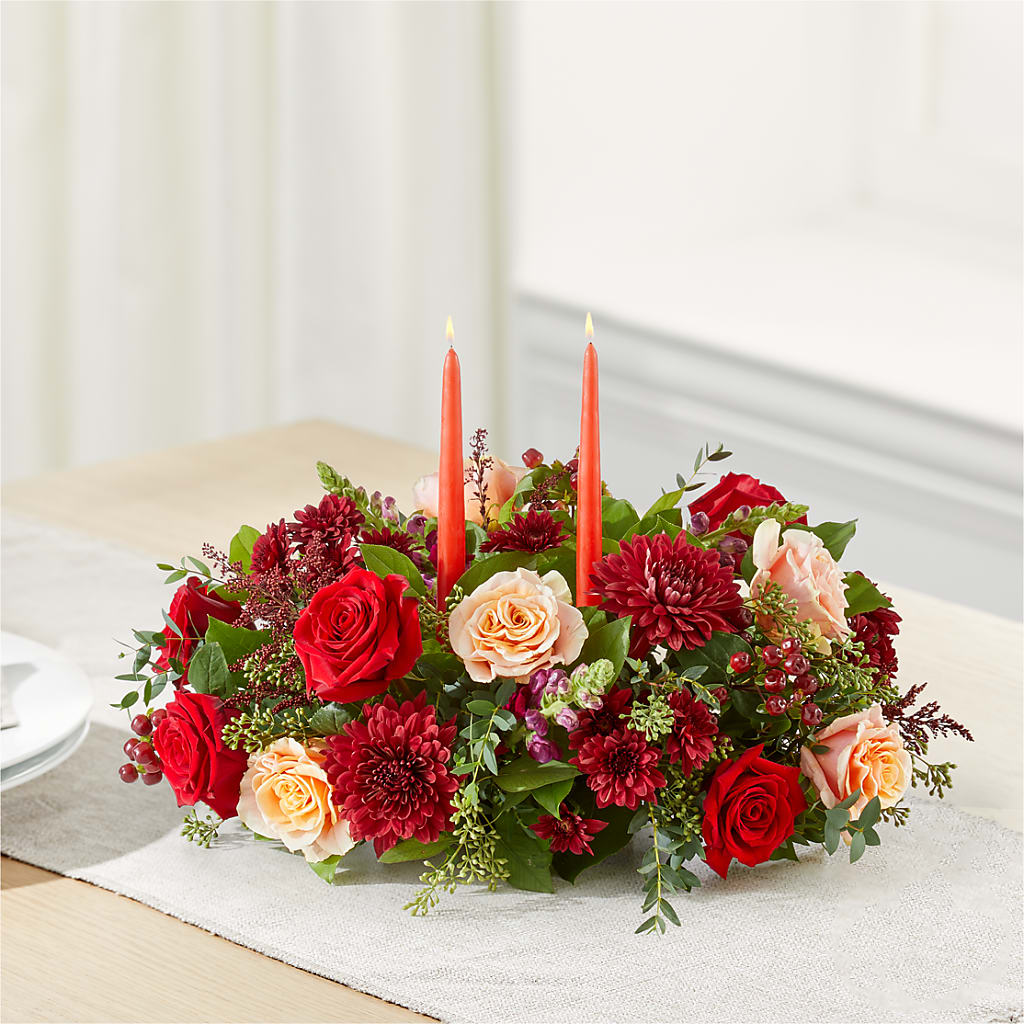 Most Thankful Centerpiece –  Flowers From The Heart Auburn, Auburn MI