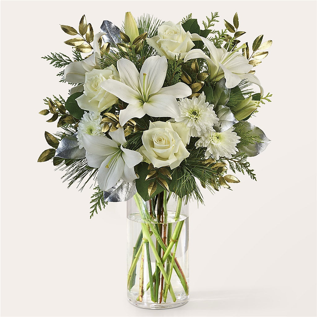 Wintry Mix Bouquet –  Flowers From The Heart Auburn, Auburn MI