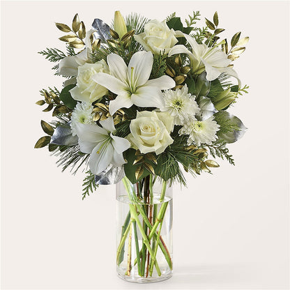 Wintry Mix Bouquet –  Flowers From The Heart Auburn, Auburn MI