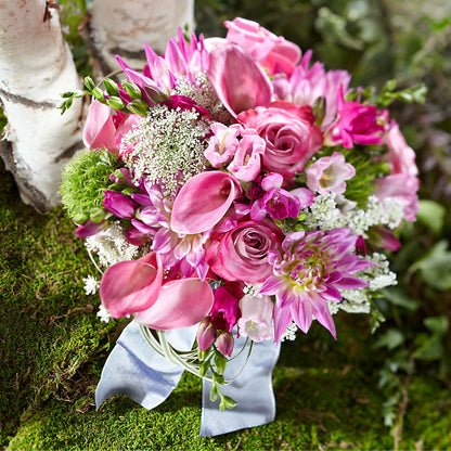 Pink Profusion Bouquet –  Flowers From The Heart Auburn, Auburn MI