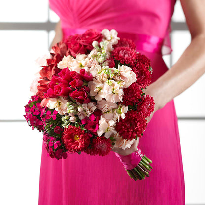 Pink Effervescence Bouquet –  Flowers From The Heart Auburn, Auburn MI