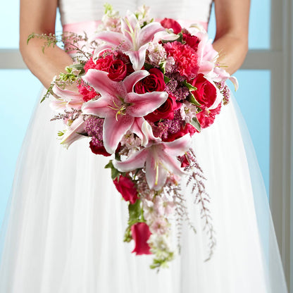 Lily & Rose Bouquet –  Flowers From The Heart Auburn, Auburn MI