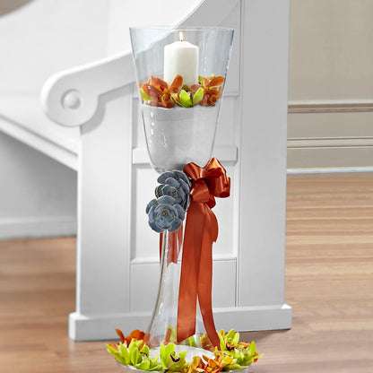 Matrimony Pew Decor –  Flowers From The Heart Auburn, Auburn MI