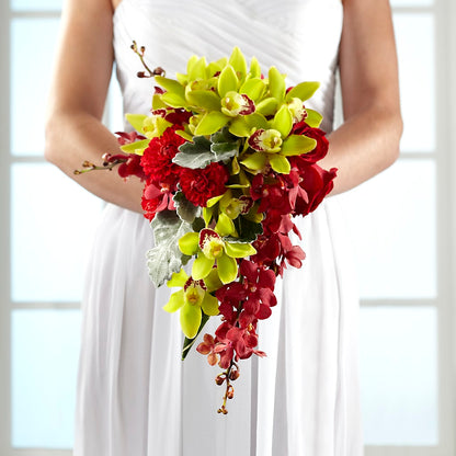 Elegant Orchid Bouquet –  Flowers From The Heart Auburn, Auburn MI